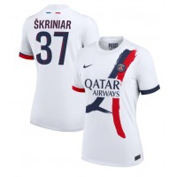 Dámy Fotbalový dres Paris Saint-Germain Milan Skriniar #37 2024-25 Venkovní Krátký Rukáv